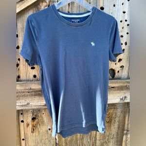 Abercrombie & Fitch Men's Blue Short Sleeve Crew Neck T-Shirt Size XS